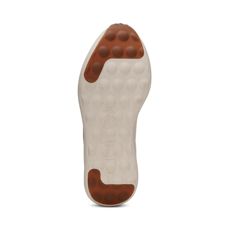 Molly Lace Up Women Sneakers Taupe - Aetrex Middle East